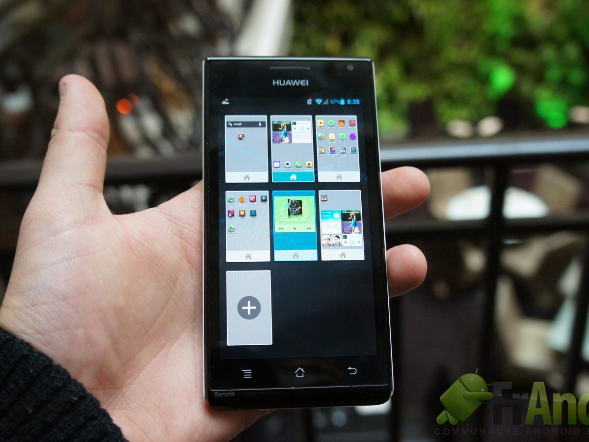 Prise en main du Huawei Ascend P1