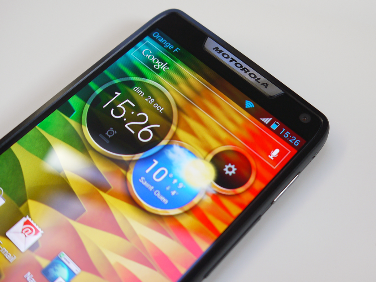 Test du Motorola RAZR i