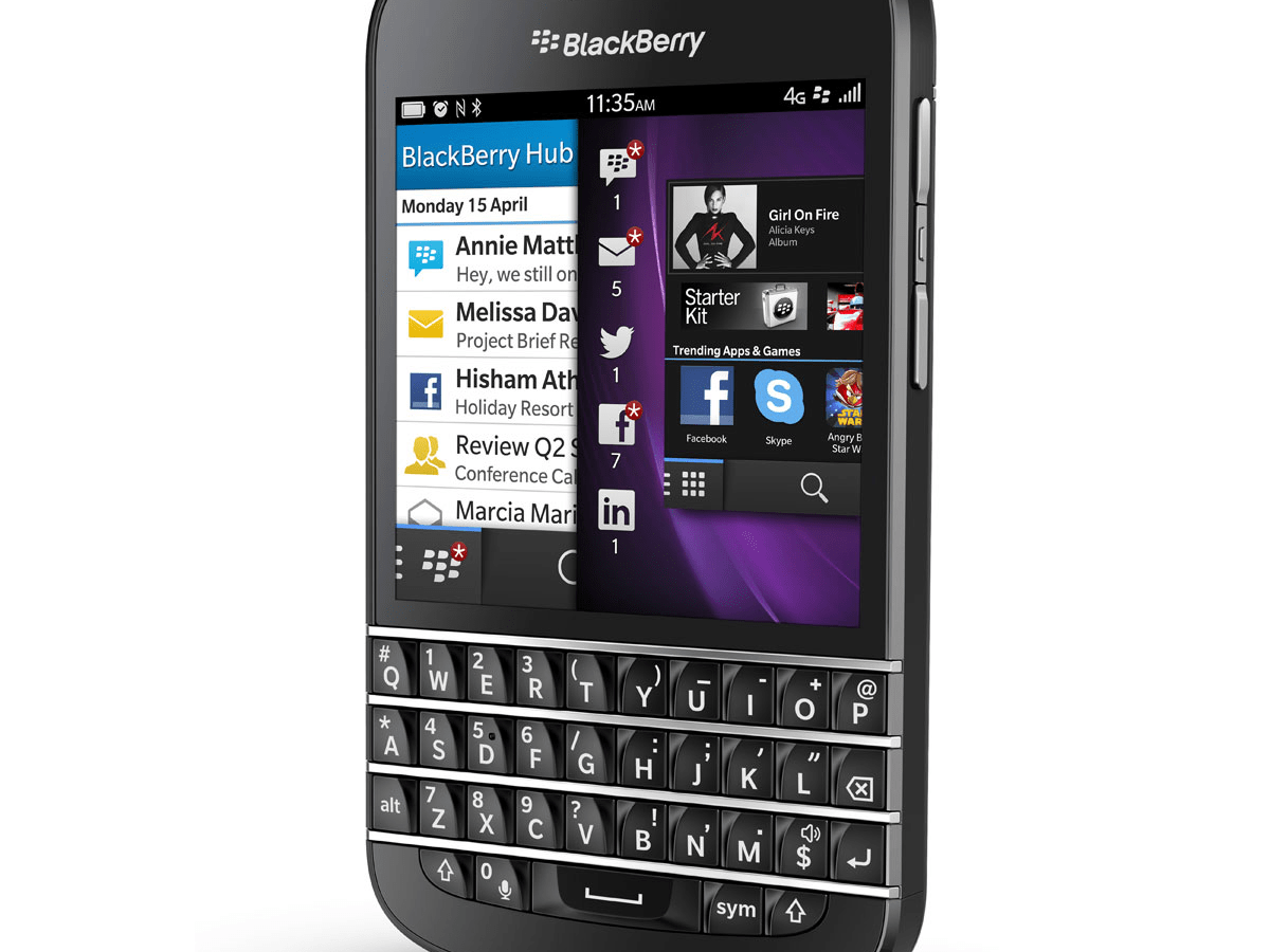 BlackBerry compte sur son Q10 pour reconquérir le marché des professionnels américains