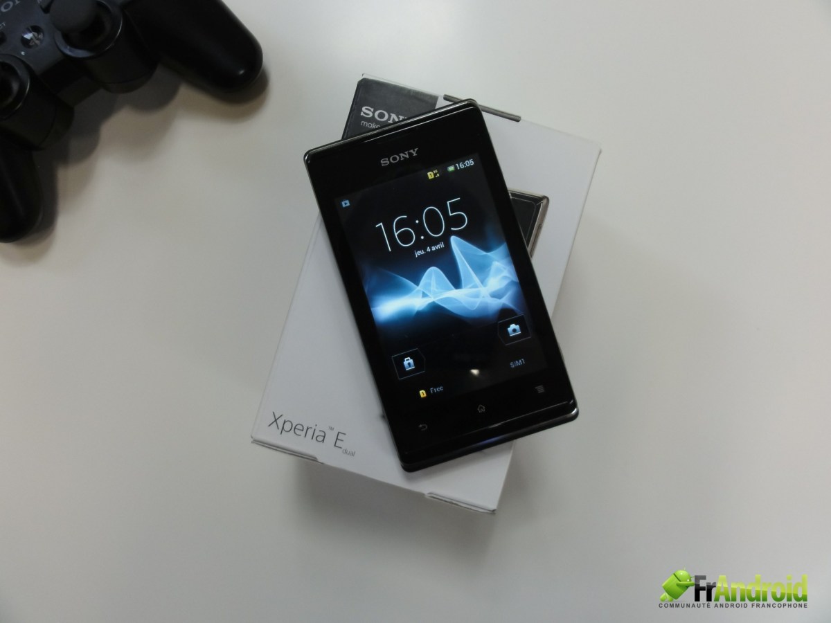 Test du Sony Xperia E dual