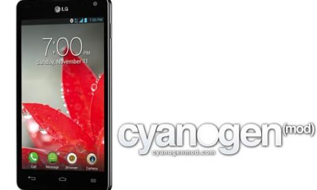 CyanogenMod 10.1, Android 4.2.2 arrive sur le LG Optimus G