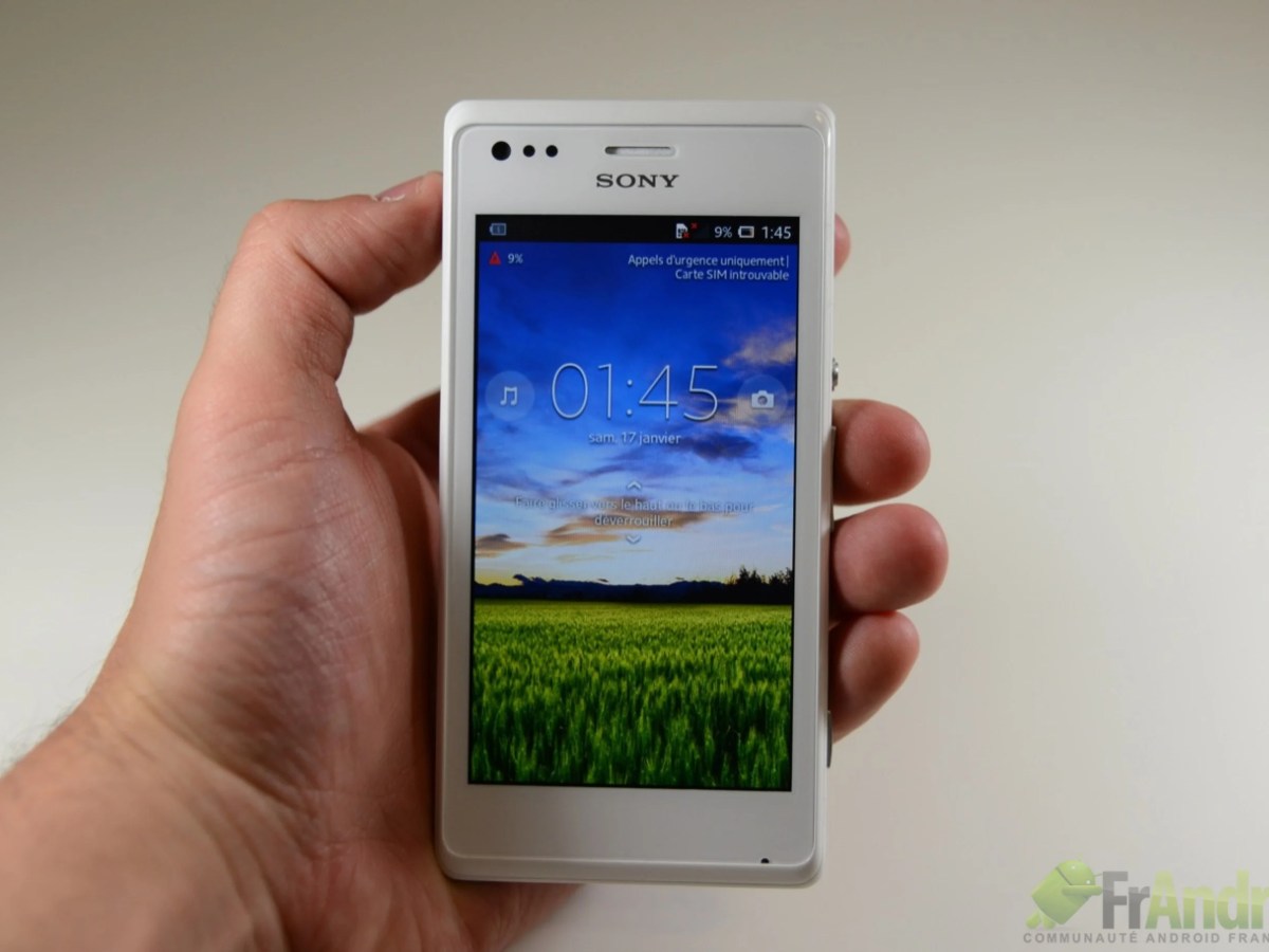 Test du Sony Xperia M