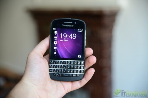 Test du BlackBerry Q10