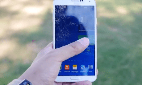 Crash test : l'écran du Samsung Galaxy Note 3 au banc d'essai