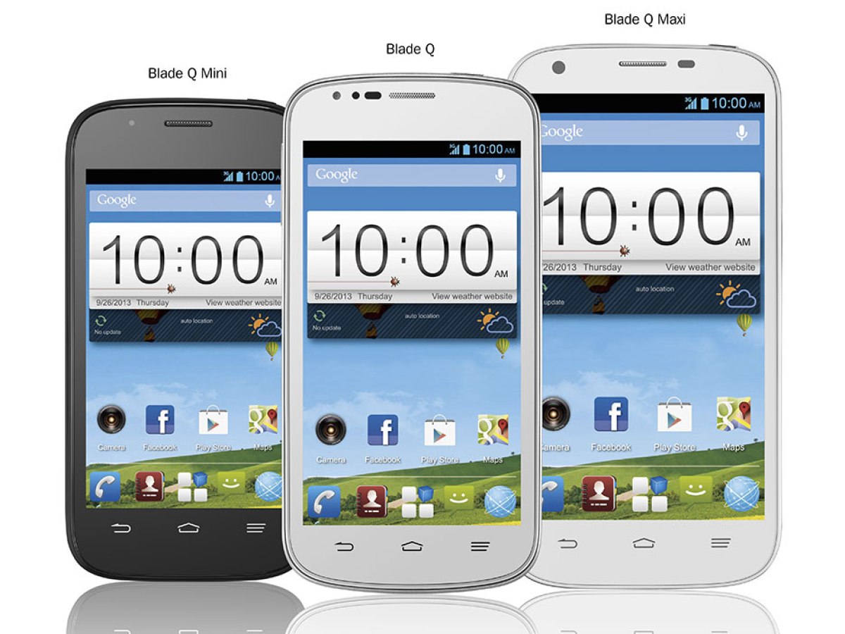 ZTE revient avec trois smartphones : les Blade Q, Blade Q Mini et Blade Q Maxi