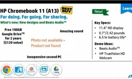 HP prépare un Chromebook 11 à petit prix