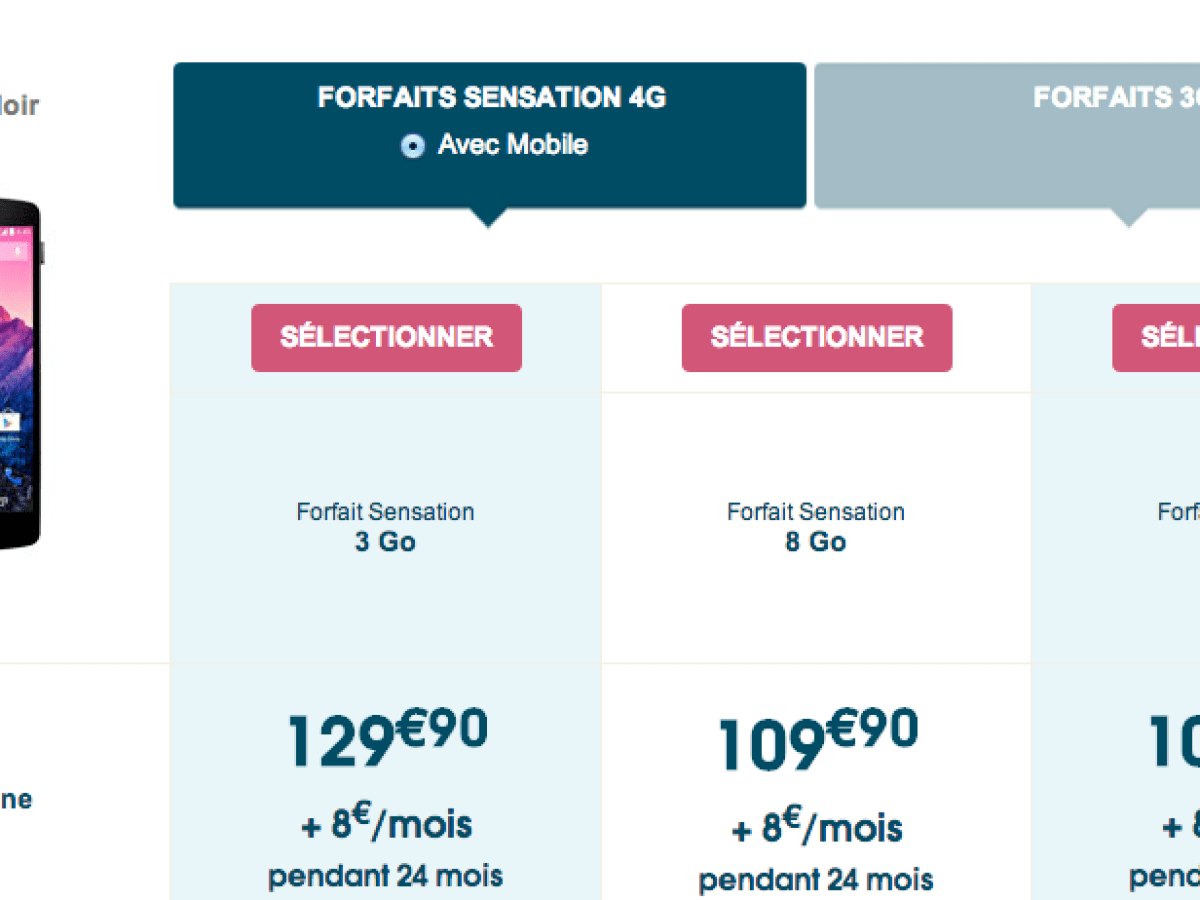 Le Nexus 5 fait son entrée chez Bouygues Telecom