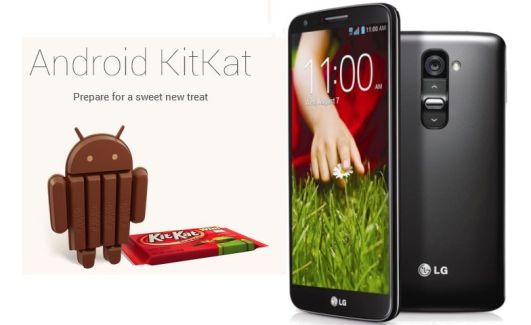LG G2 : la bêta d’Android 4.4 KitKat aperçue en Chine