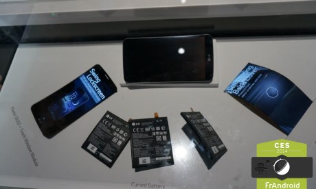 LG G Flex : ses entrailles toutes courbées