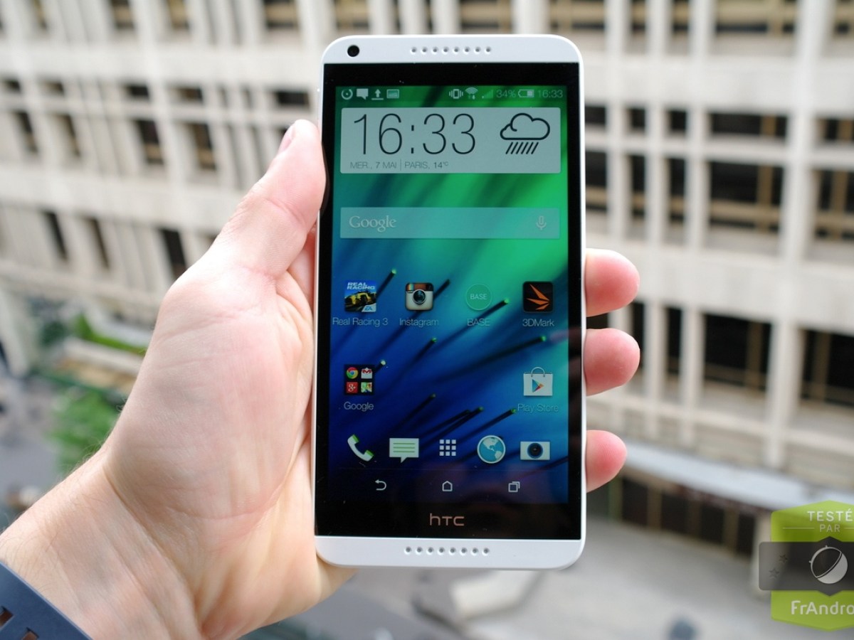 Test du HTC Desire 816 : une phablette 4G assez complète