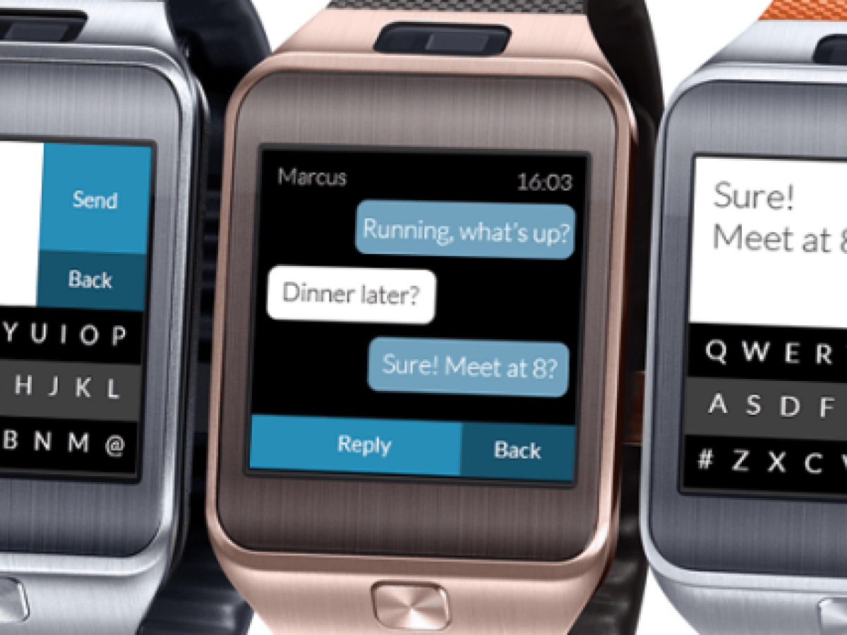 Fleksy propose un nouveau clavier pour la Samsung Gear 2