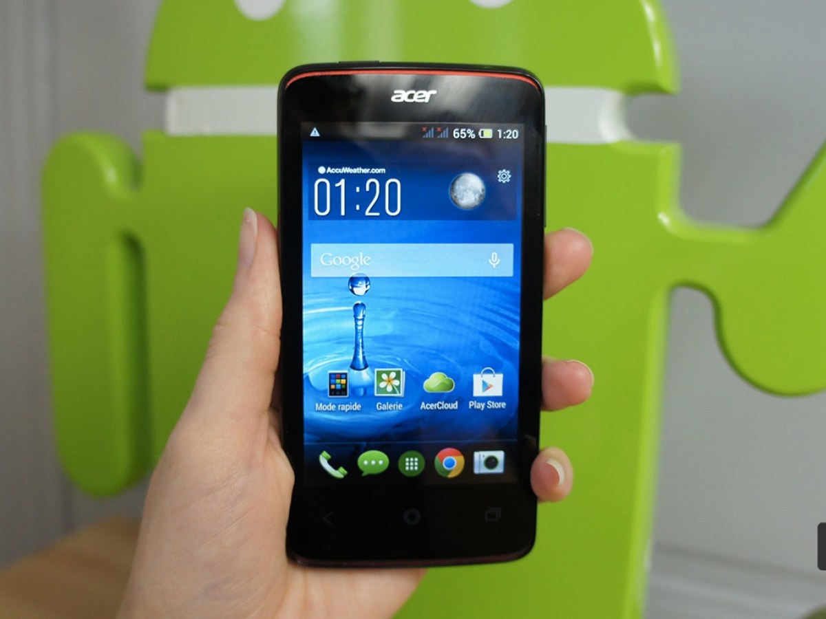 Test du Liquid Z4, un smartphone à 100 euros de plus