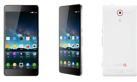 ZTE dévoile le Nubia Z7, et ses variantes Z7 Max et Z7 Mini