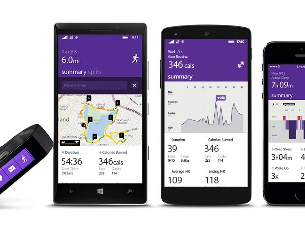 Le Microsoft Band est certainement le bracelet connecté le plus complet du moment