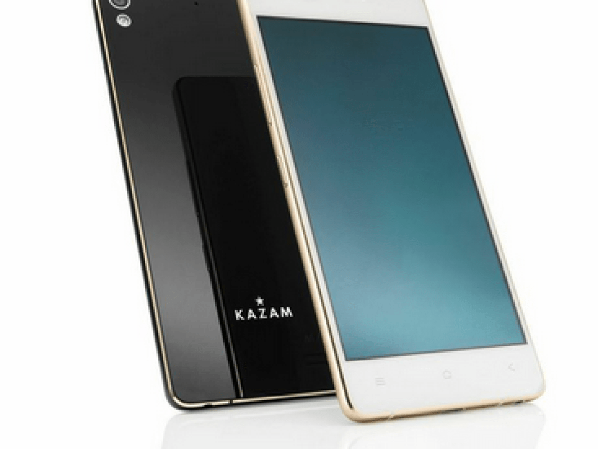 Kazam Tornado 348 : le smartphone le plus fin du monde avec 5,15 mm d'épaisseur et 95,5 grammes