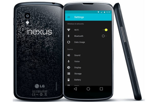 Le Nexus 4 n’aura pas droit à toutes les fonctionnalités photo de Lollipop