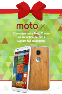 Bon plan : le Moto X 2014 à 419 euros pour le Cyber Monday