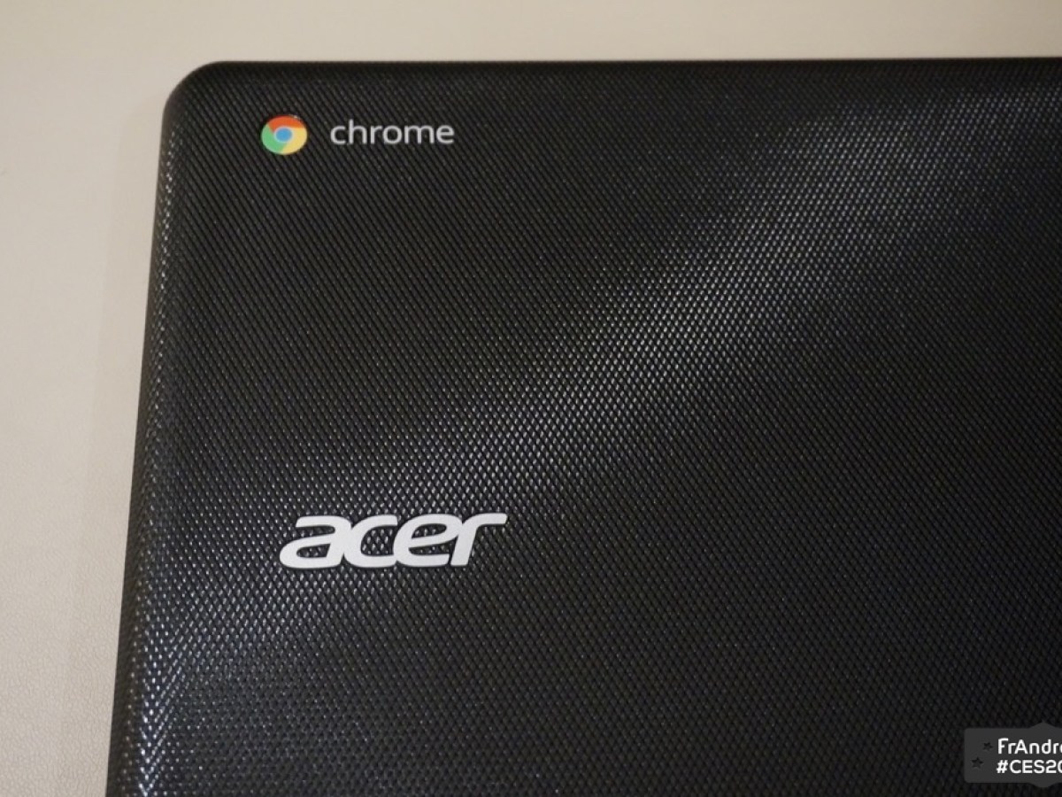 Aperçu de l'Acer Chromebook 15, avec du Broadwell