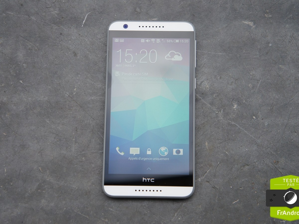 Test du HTC Desire 820, l'option multimédia