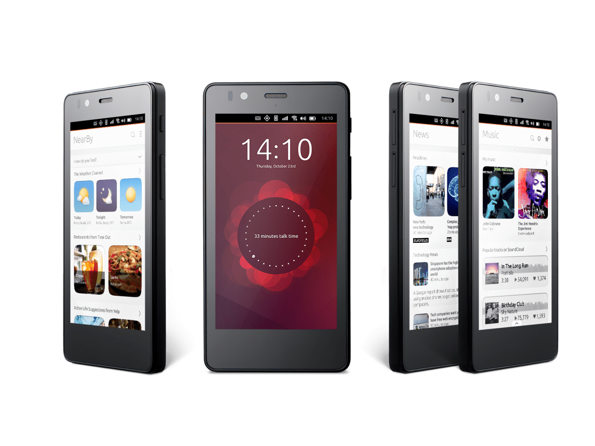 Un premier aperçu du BQ Aquaris E4.5 Ubuntu Edition