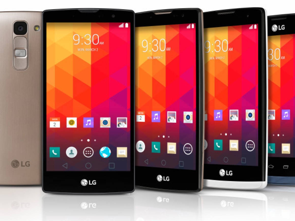 LG complète ses gammes avec quatre nouveaux smartphones sous Lollipop