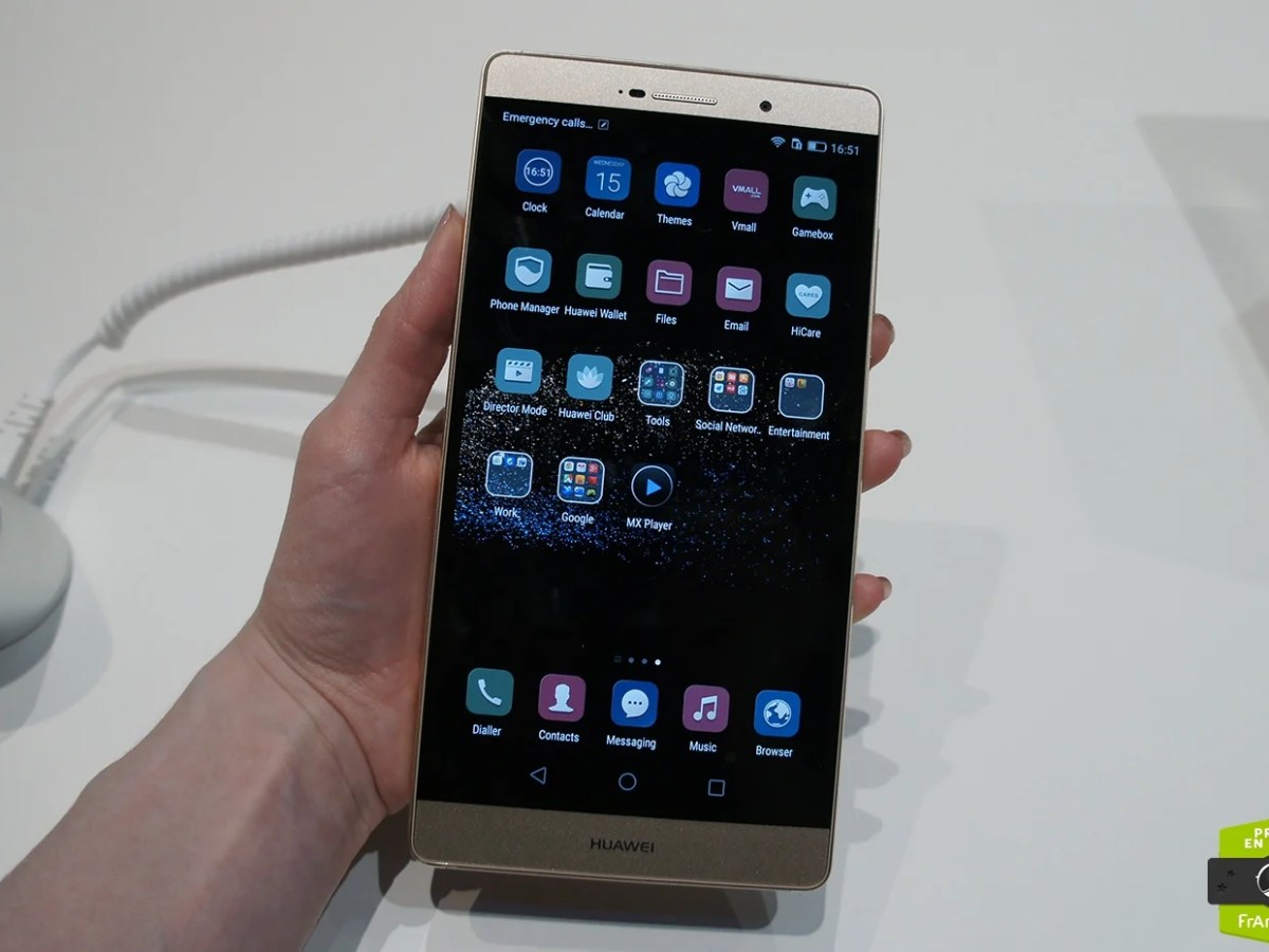 Aperçu du Huawei P8 Max, la phablette aux airs de tablette