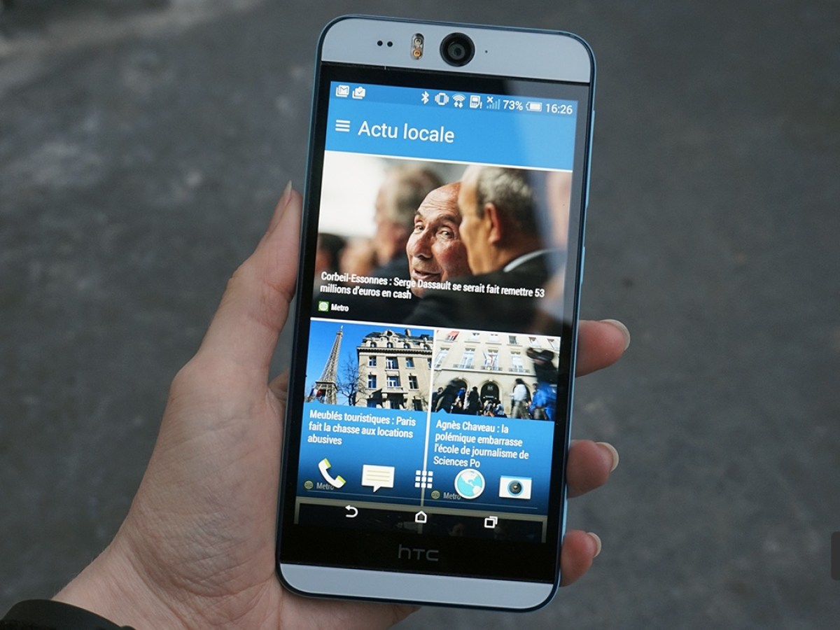 HTC Desire Eye : Lollipop pourrait arriver très vite
