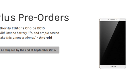 Le Oppo R7 plus est disponible en précommande en Europe