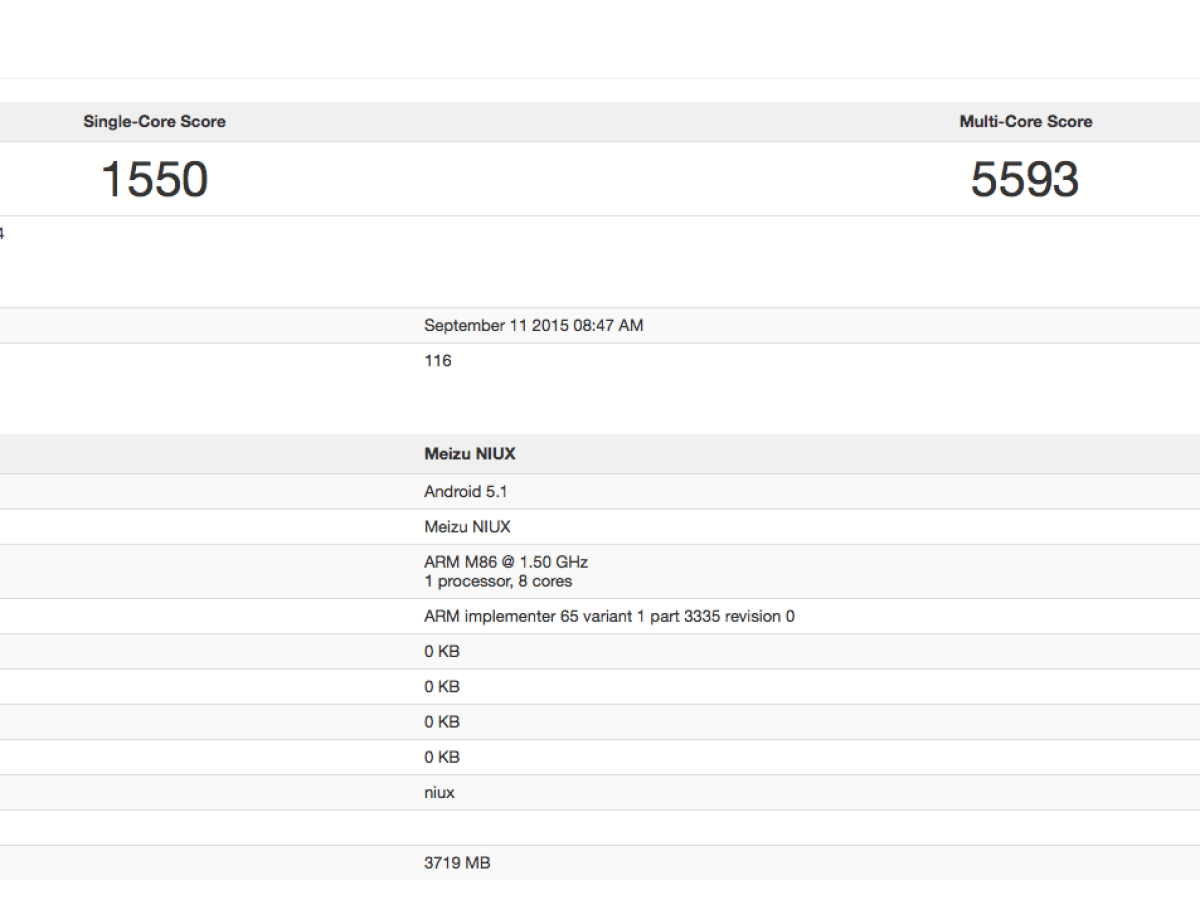 Un certain Meizu Pro 5 joue déjà les cadors sur les benchmarks