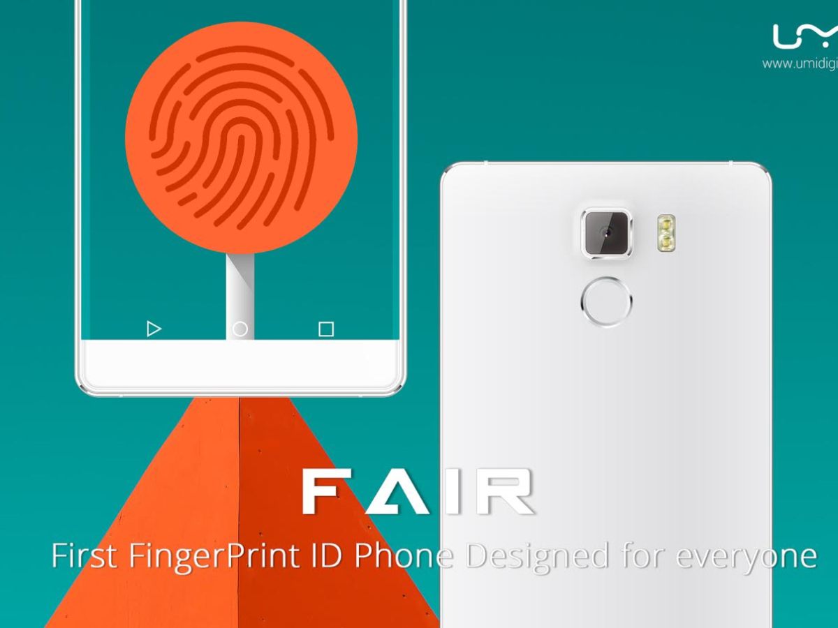 UMI Fair, un lecteur d'empreintes dans un smartphone à moins de 100 euros