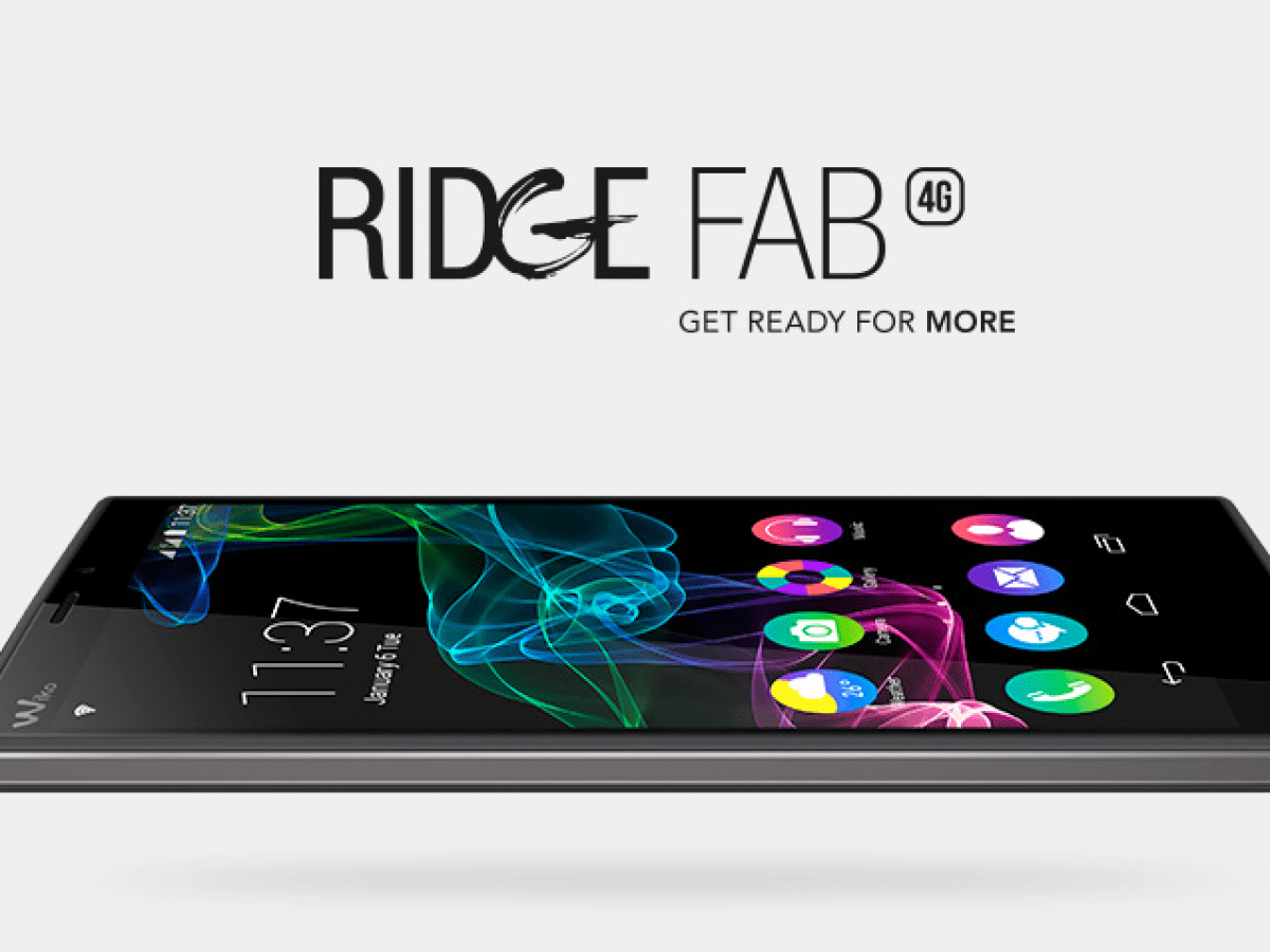 Bon plan : Le Wiko Ridge Fab 4G est en promotion à 179,55 euros