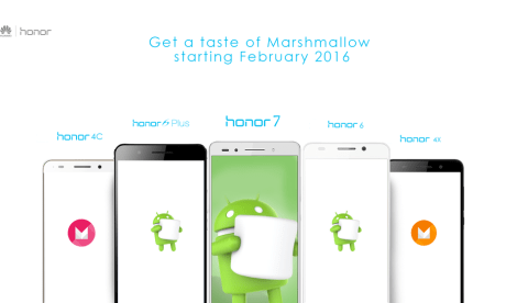 Marshmallow : Honor dévoile les modèles concernés par la mise à...