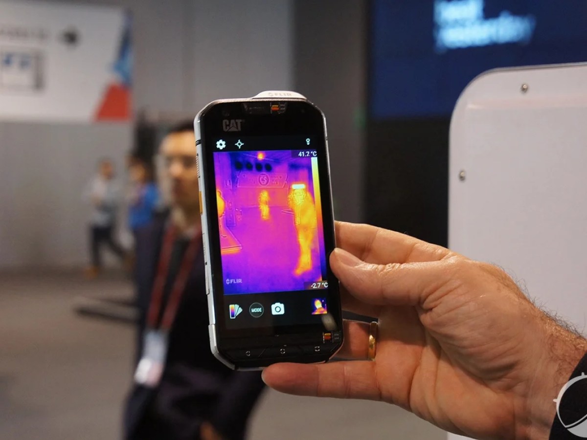 Prise en main du Cat S60, le premier mobile équipé d'un capteur thermique