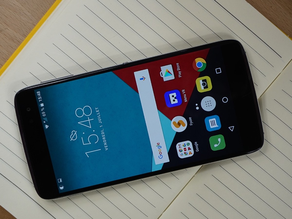 Test de l'Alcatel Idol 4S, à l'orée du haut de gamme