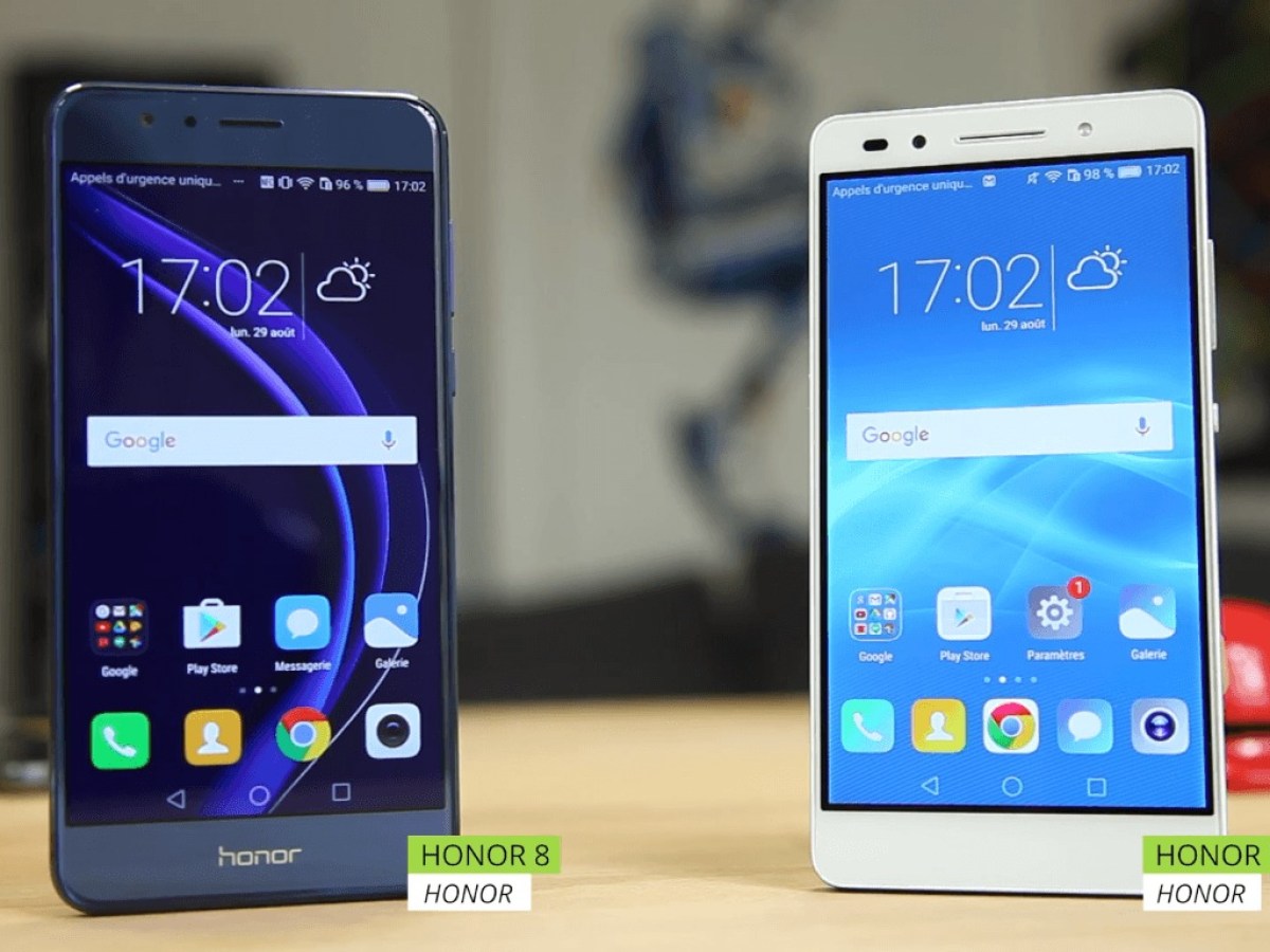 Honor 8 vs Honor 7 : Comparatif entre deux générations de smartphones