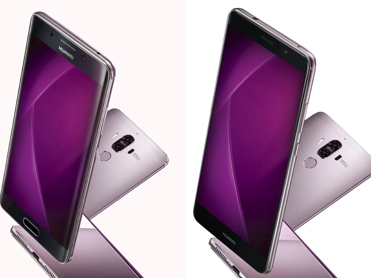 Le Huawei Mate 9 Pro et son écran incurvé se montre en photo