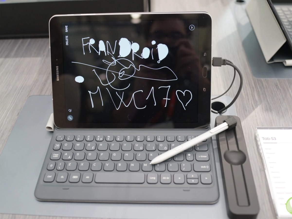 Prise en main de la Samsung Galaxy Tab S3, l'alternative à l'iPad Pro - MWC 2017