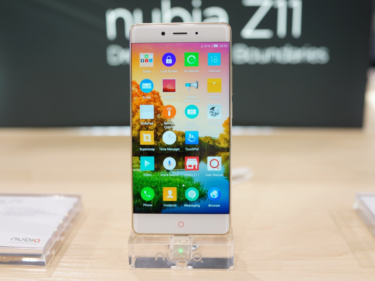 Prise en main du Nubia Z11, celui que l'on attend en France