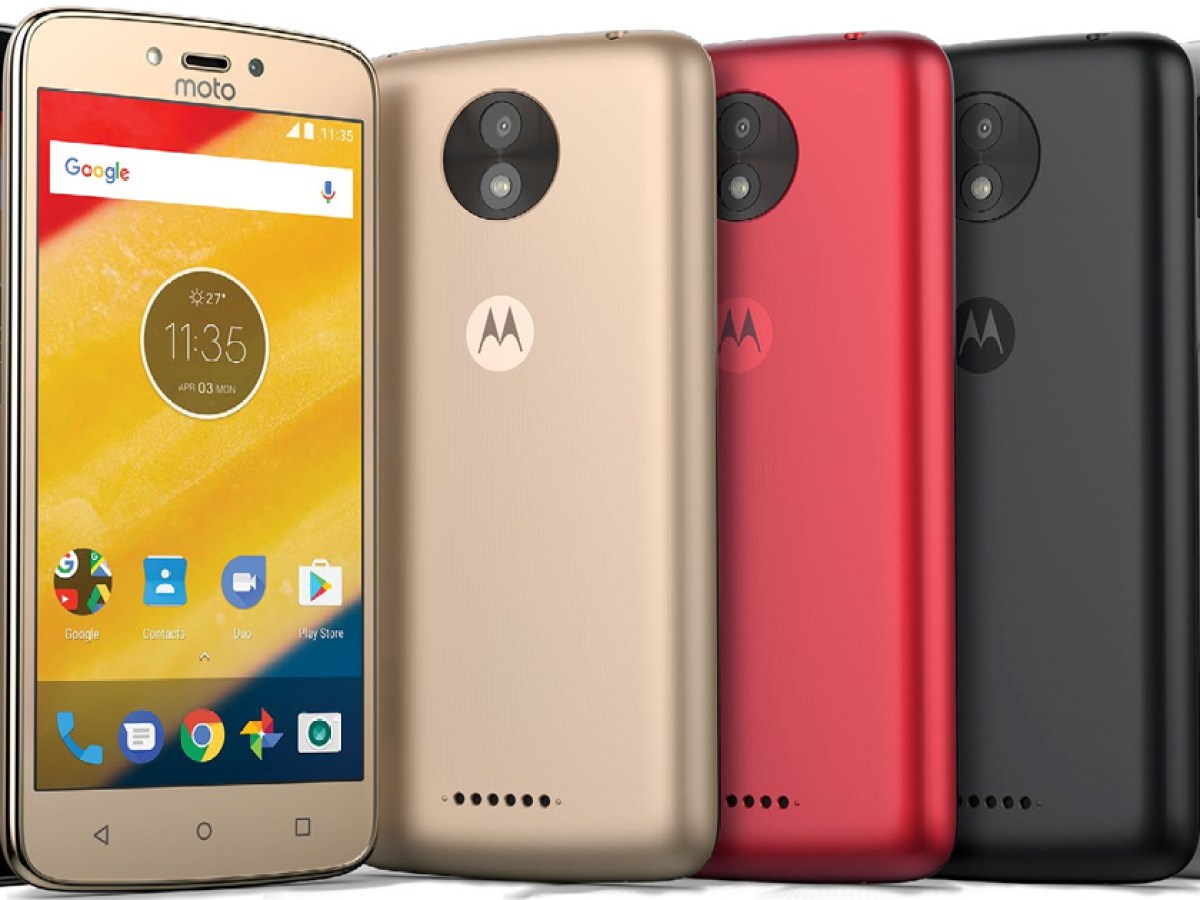 Motorola Moto C : futurs champions d'autonomie