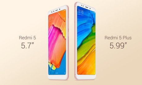 Xiaomi Redmi 5 et 5 Plus officialisés : écrans 18:9 et design...