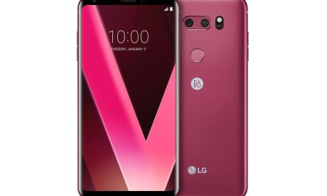 Le LG V30 est tout teinté de rose pour la Saint-Valentin, entre...