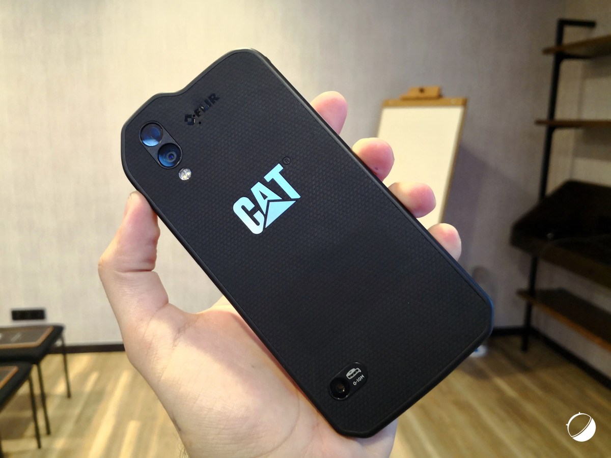 MWC 2018 : voici le Cat S61 avec caméra thermique HD et capteur de qualité de l'air