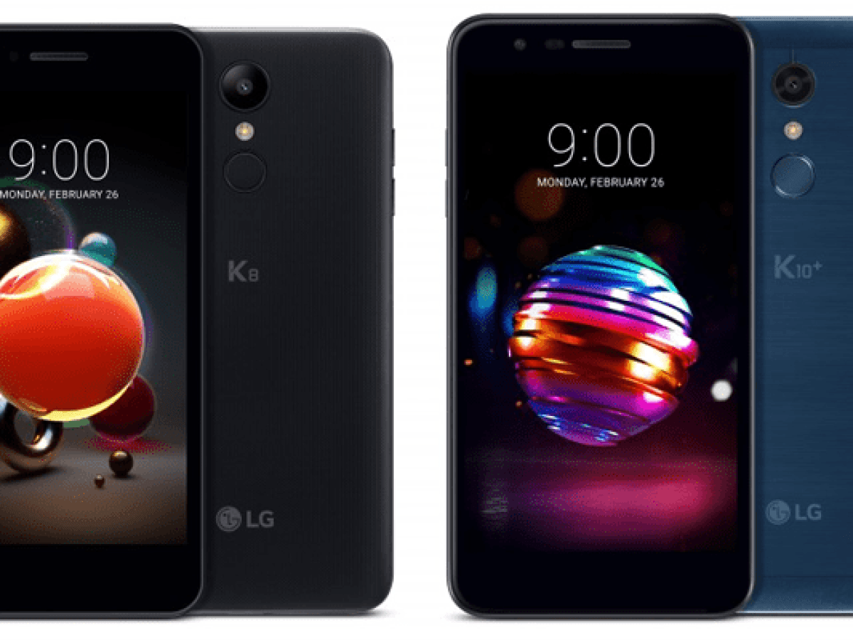 LG K8 et K10 2018 officialisés : une refonte timide de l'entrée de gamme