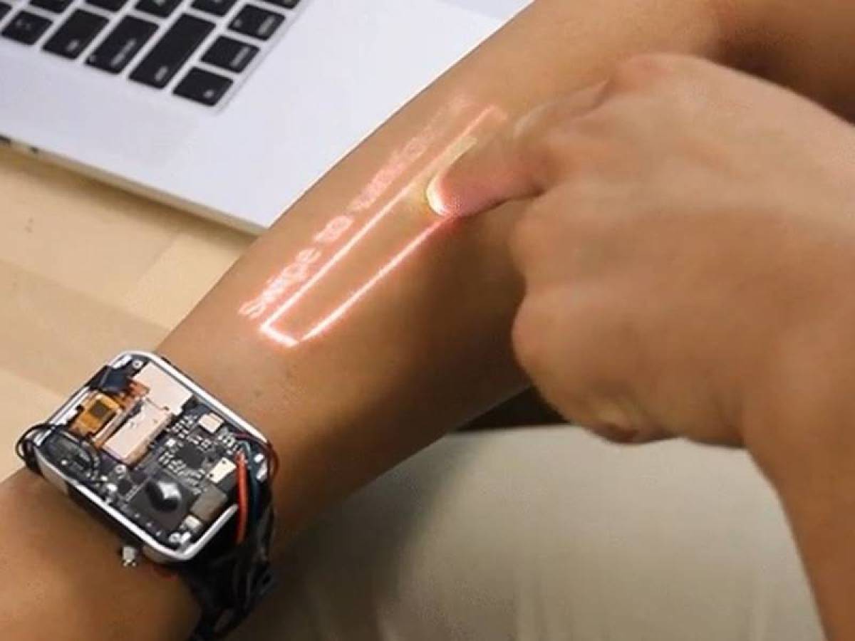 LumiWatch veut transformer votre avant-bras en écran tactile