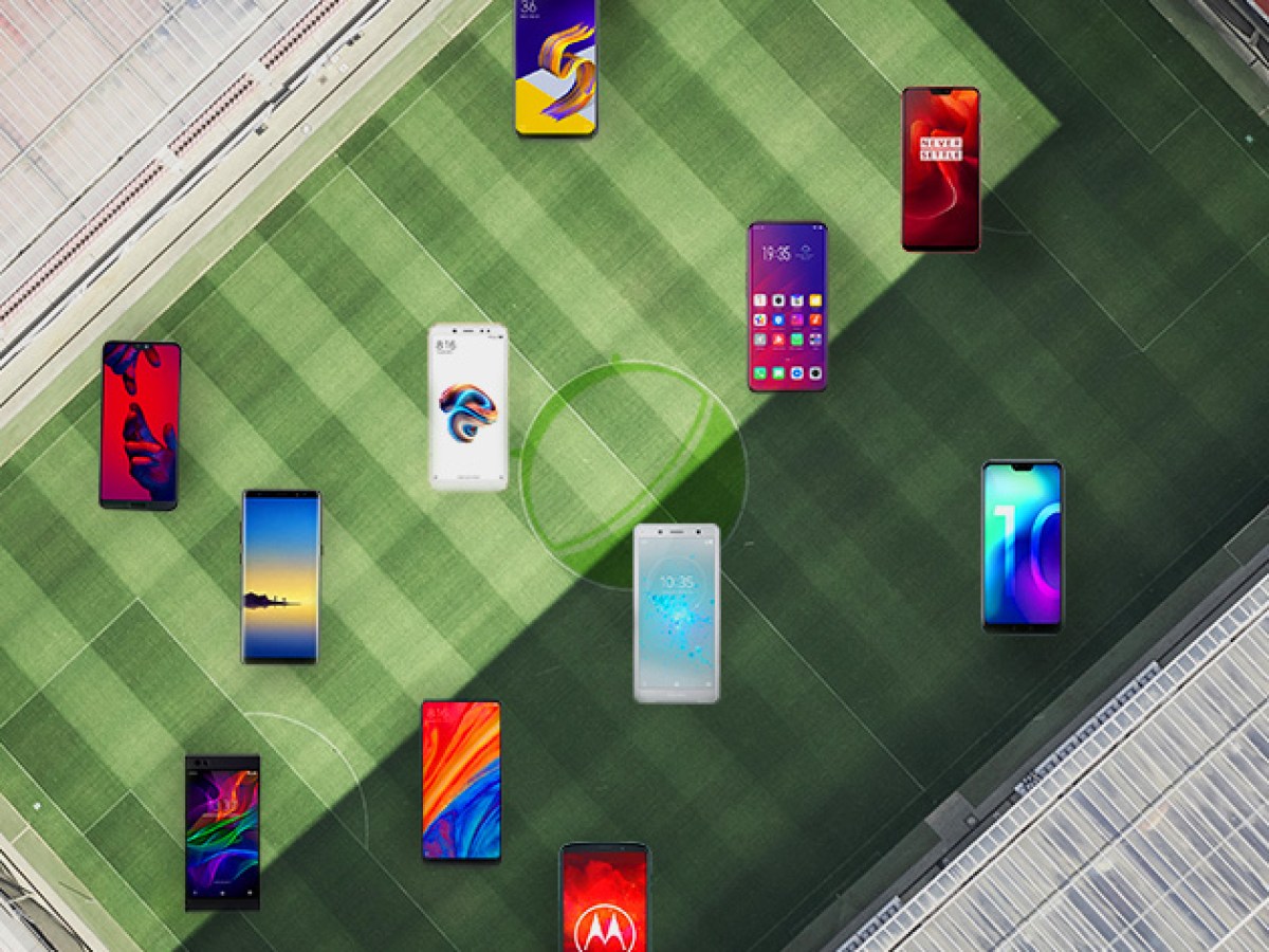 Découvrez la meilleure équipe de foot... de smartphones !