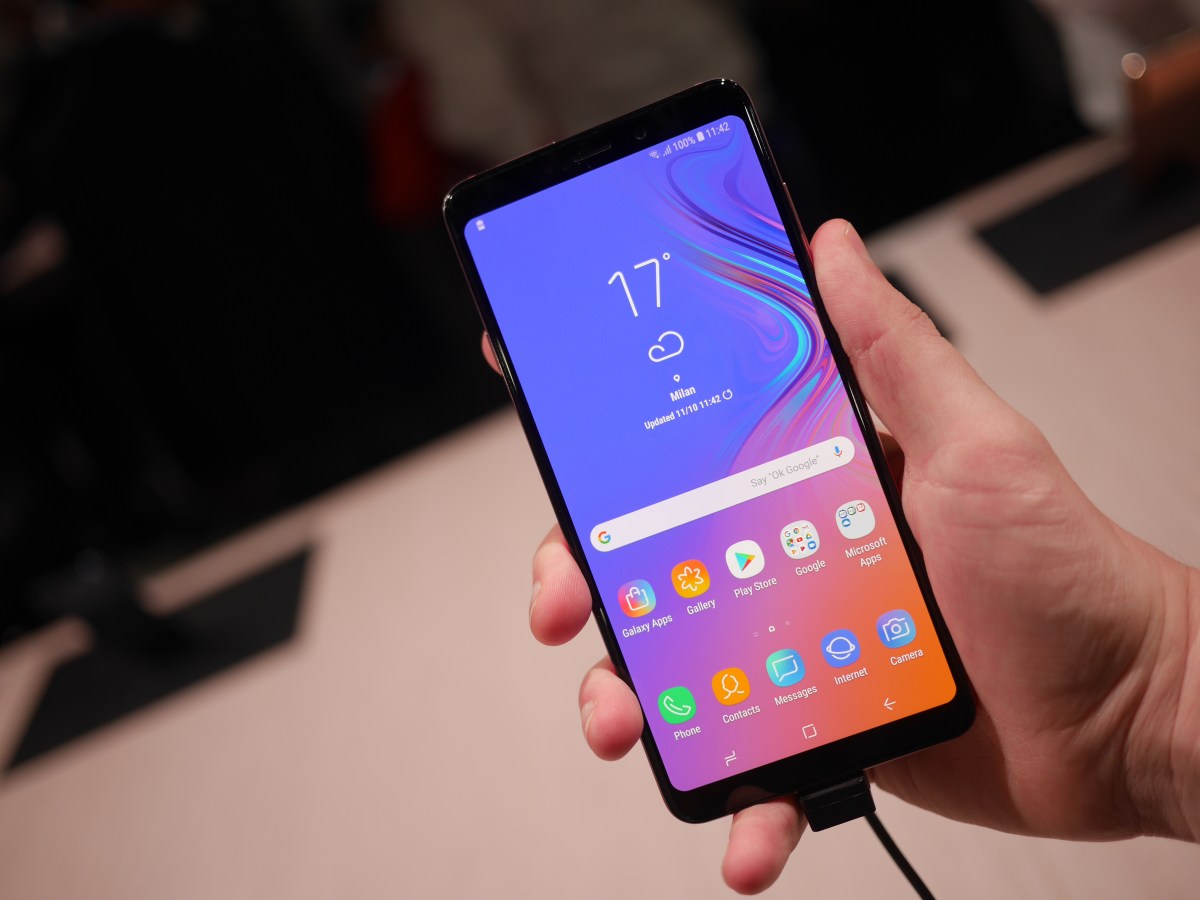 Prise en main du Samsung Galaxy A9 : quatre appareils photo qui ont tous un rôle