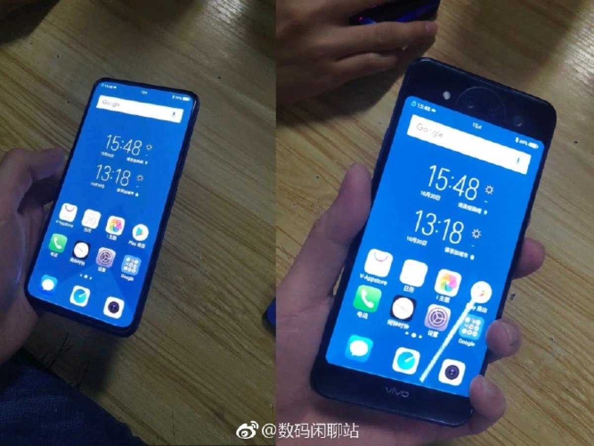 Vivo Nex 2 : un deuxième écran au dos pour vous aider à prendre des selfies