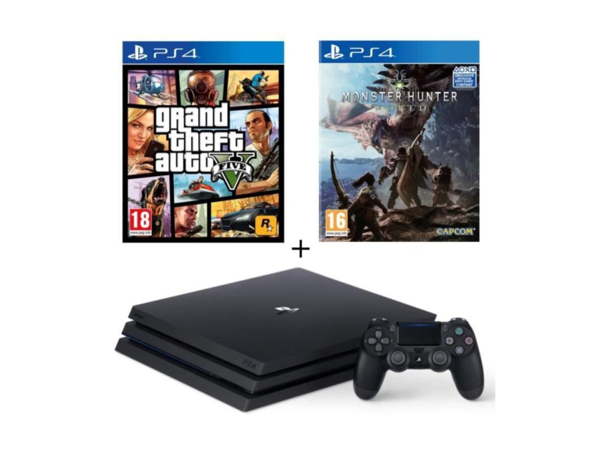 🔥 Bon plan : la PS4 Pro à 339 euros avec GTA et Monster Hunter sur Cdiscount