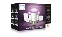 🔥 Bon plan : pack de démarrage Philips Hue (3 ampoules, 1 pont, 1 sensor et 2 télécommandes)...