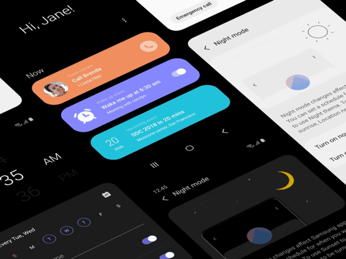 One UI : Samsung présente sa nouvelle interface pour Android 9.0 Pie en vidéo